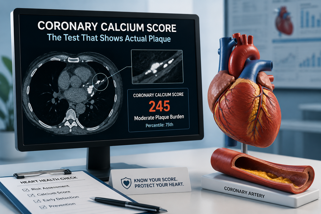 coronary calcium score CAC scan explained