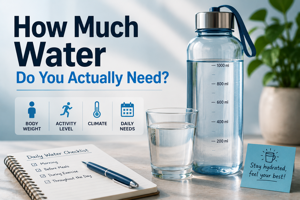 how much water do you need daily hydration